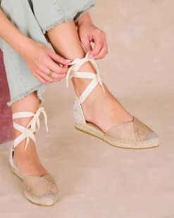 Allegra Ribbon Espadrille-Polin et moi New