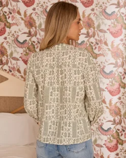 Angie imprimer Blouse-Polin et moi Clearance