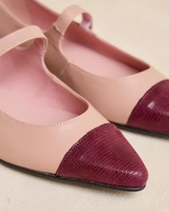 Ballerines à bout contrasté Carine-Polin et moi Clearance