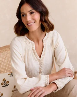 Berenice Neckline Blouse-Polin et moi Sale