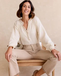 Berenice Neckline Blouse-Polin et moi Sale