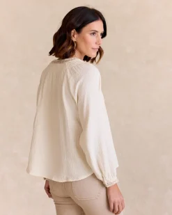 Berenice Neckline Blouse-Polin et moi Sale