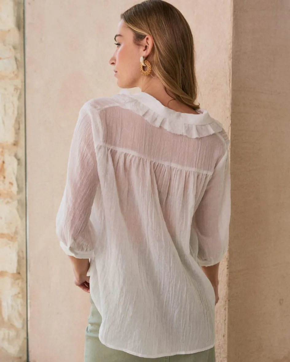 Blouse à col Isolde-Polin et moi Outlet