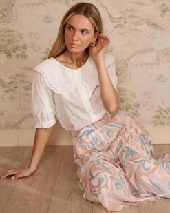 Blouse à col Simona-Polin et moi Online