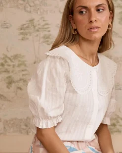 Blouse à col Simona-Polin et moi Online