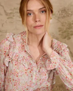 Blouse à volants Orian-Polin et moi Fashion