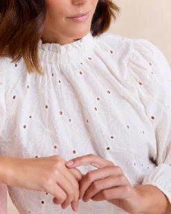 Blouse brodée Francesca-Polin et moi Online