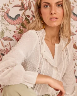 Blouse broderie Sabrina-Polin et moi Fashion