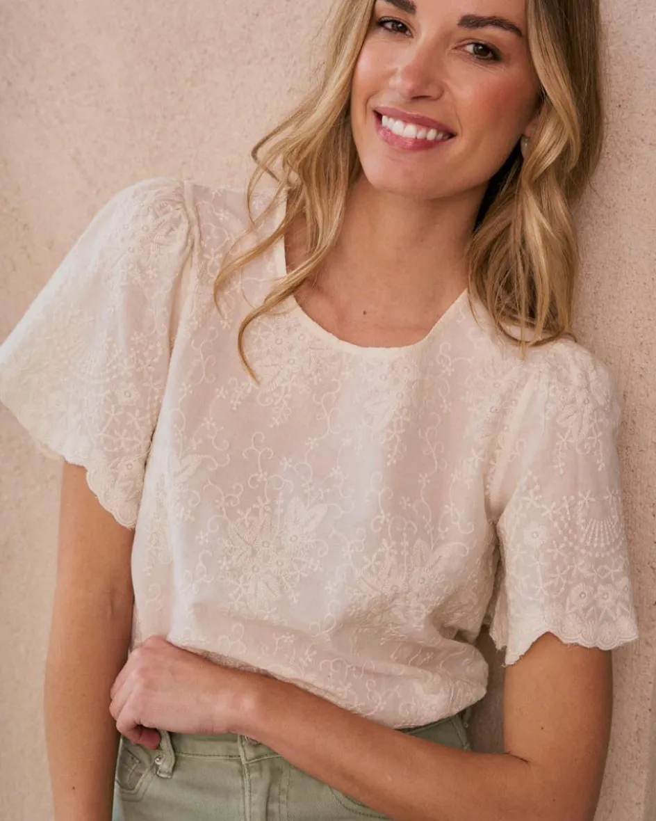 Blouse Claire Broderie-Polin et moi Hot