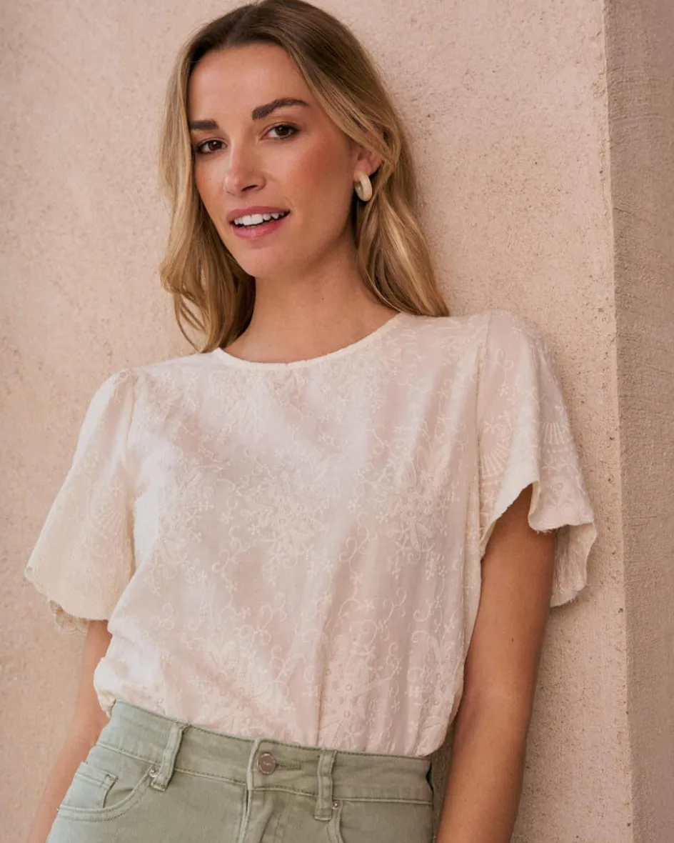 Blouse Claire Broderie-Polin et moi Hot