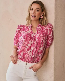 Blouse imprimée Elisabeth-Polin et moi Fashion