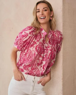 Blouse imprimée Elisabeth-Polin et moi Fashion