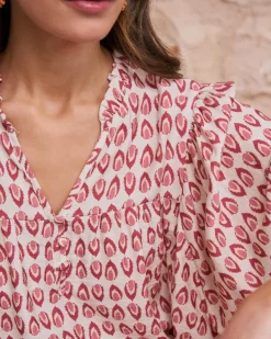 Blouse imprimée Sophie-Polin et moi Clearance