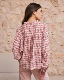 Blouse imprimée Sophie-Polin et moi Clearance