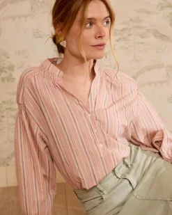 Blouse rayée Linda en lurex-Polin et moi Fashion