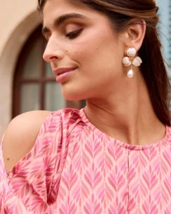 Boucles d’oreilles Bleu Perle-Polin et moi New