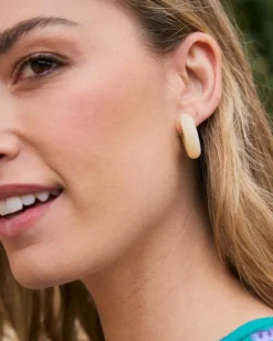 Boucles d’oreilles créoles Léa-Polin et moi Online