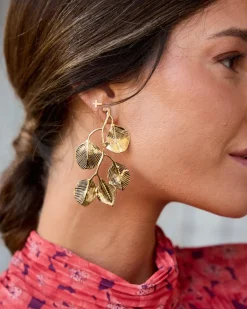 Boucles d’eilles feuille de brise-Polin et moi Online