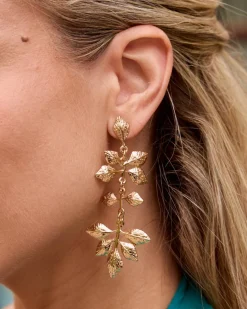 Boucles d’eilles feuille d’-Polin et moi Outlet