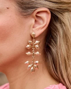 Boucles d’eilles feuille d’-Polin et moi Outlet