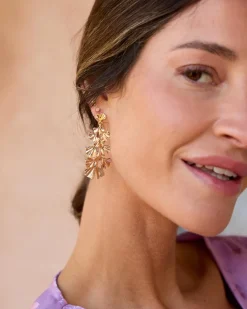 Boucles d’eilles fleur Bleuet-Polin et moi Sale