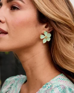 Boucles d’oreilles fleur de-Polin et moi Hot