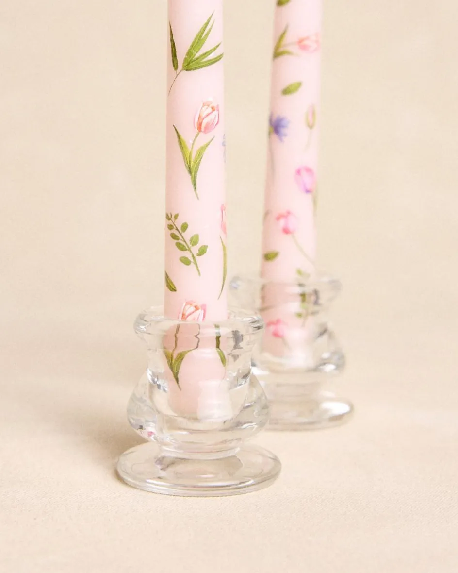 Bougeoir en verre Mimi-Polin et moi Outlet