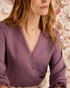 Chemise à manches Felisa-Polin et moi Outlet