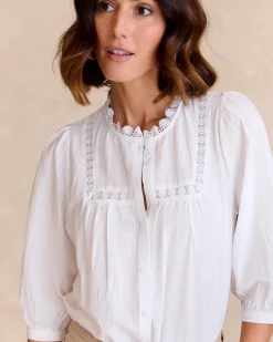 Chemise à manches tulipe-Polin et moi New