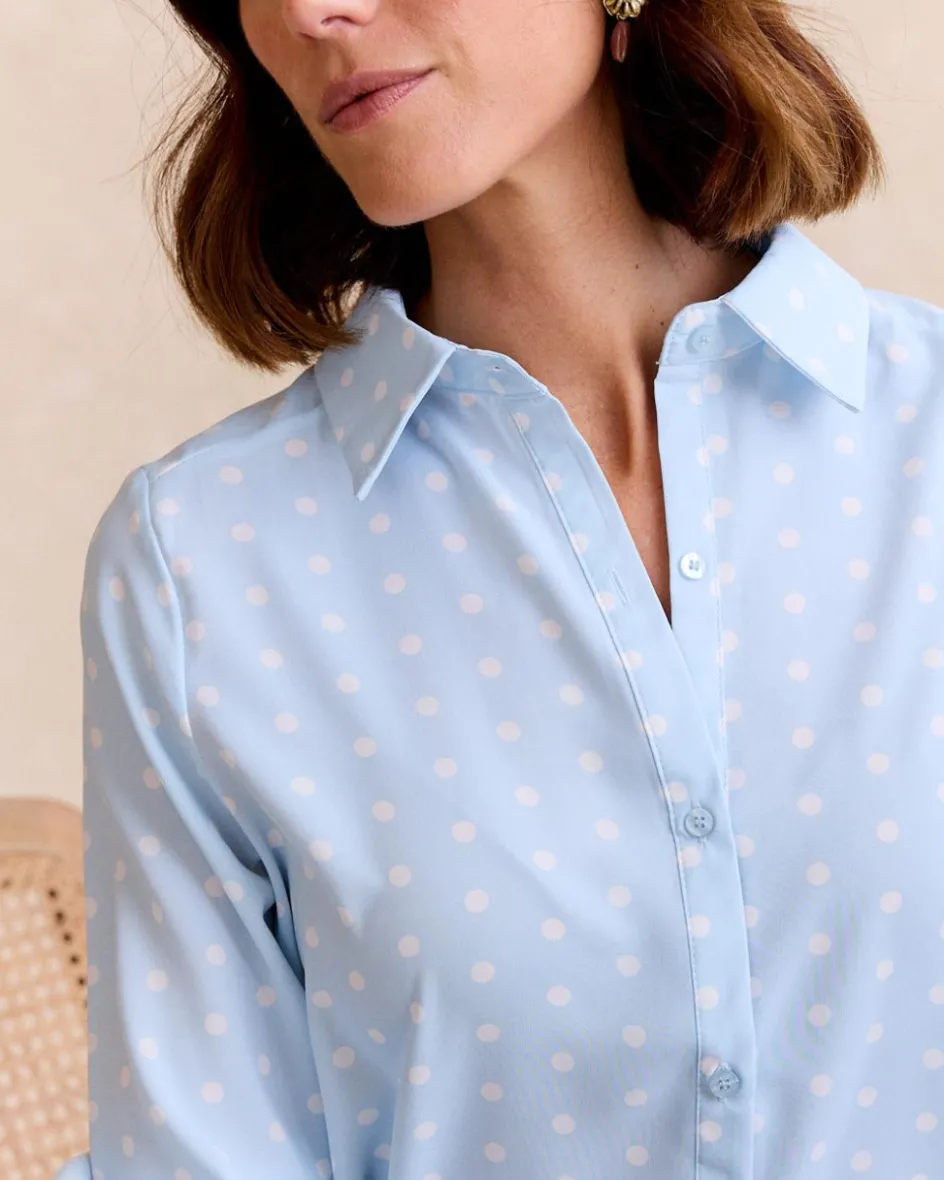 Chemise à pois Camili-Polin et moi Fashion