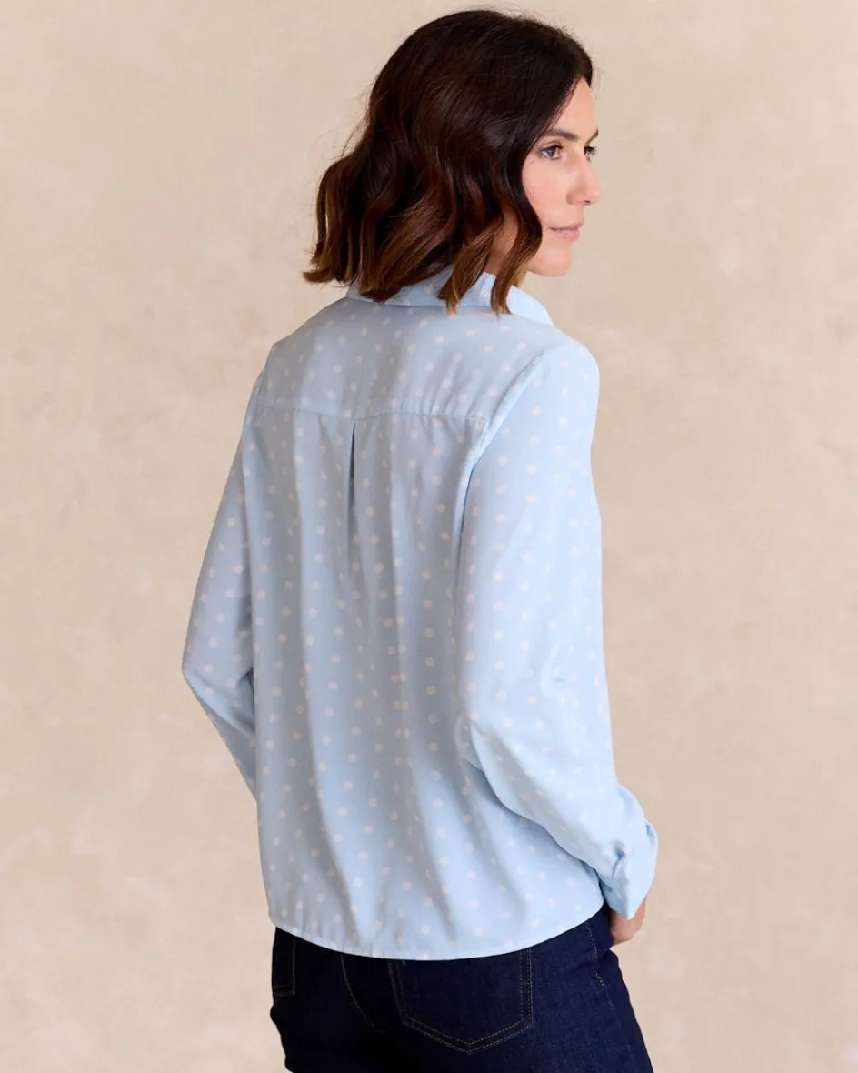 Chemise à pois Camili-Polin et moi Fashion