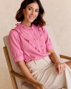 Chemise à volants Amanta-Polin et moi Best