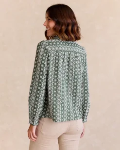 Chemise à volants Aurora-Polin et moi New