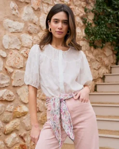 Chemise avec broderie Lua-Polin et moi New