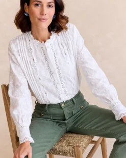 Chemise brodée he-Polin et moi Clearance