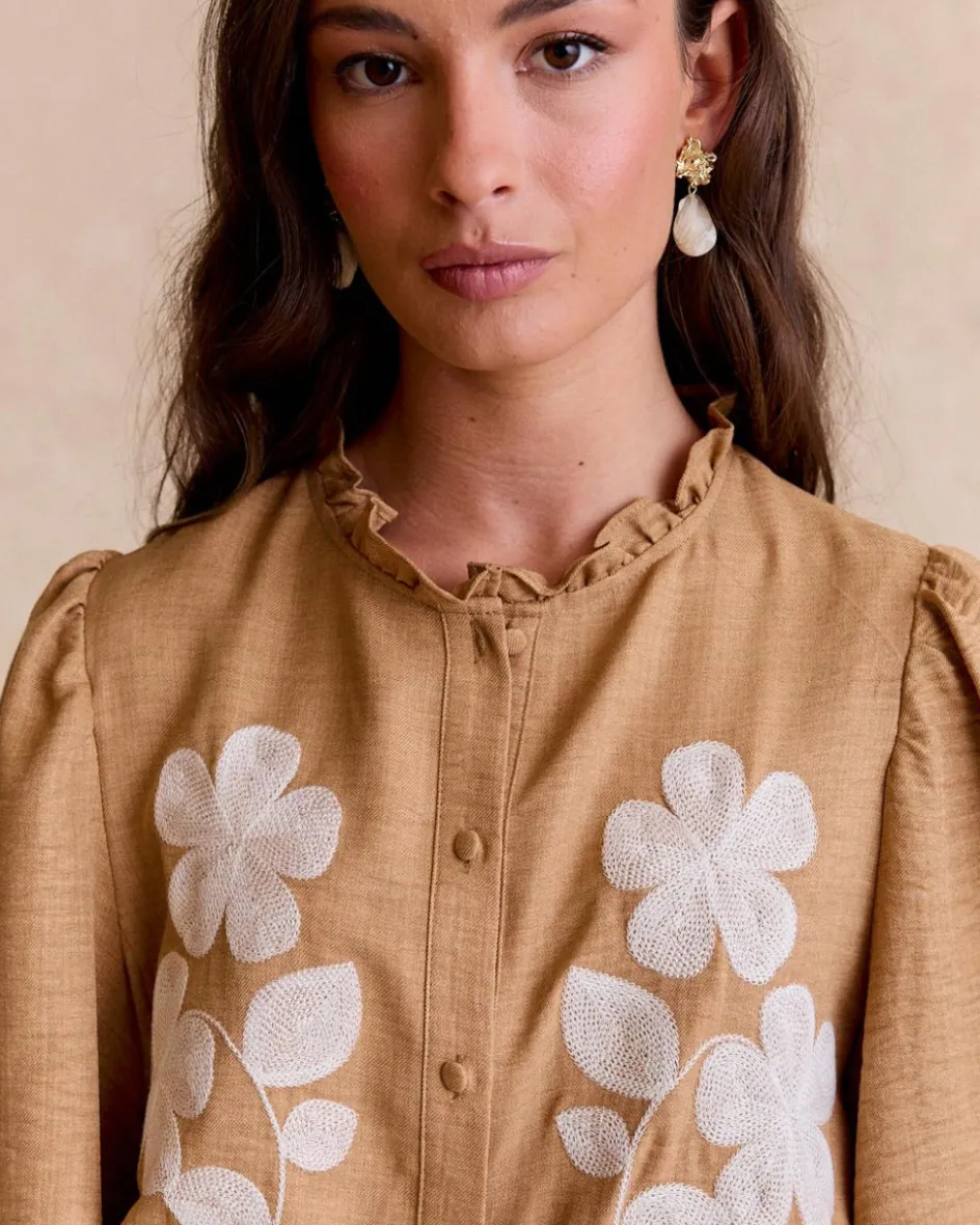 Chemise brodée Ciela-Polin et moi Online