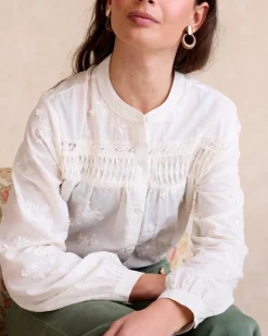Chemise brodée Lidia-Polin et moi Clearance