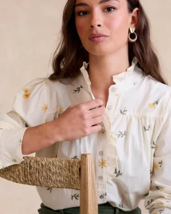Chemise brodée Sabrina-Polin et moi Fashion