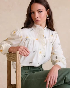 Chemise brodée Sabrina-Polin et moi Fashion