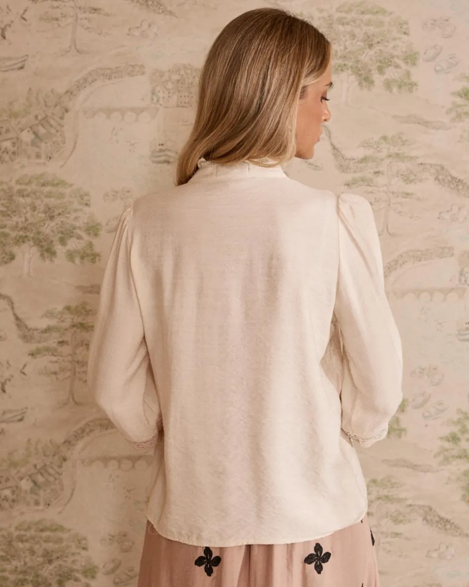 Chemise Cassie Embroidery-Polin et moi Clearance