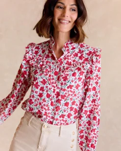 Chemise Flores Cinty-Polin et moi Outlet