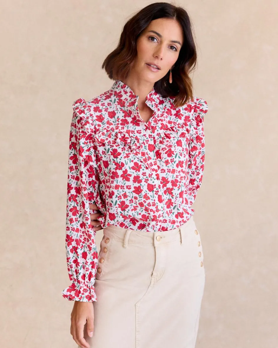 Chemise Flores Cinty-Polin et moi Outlet