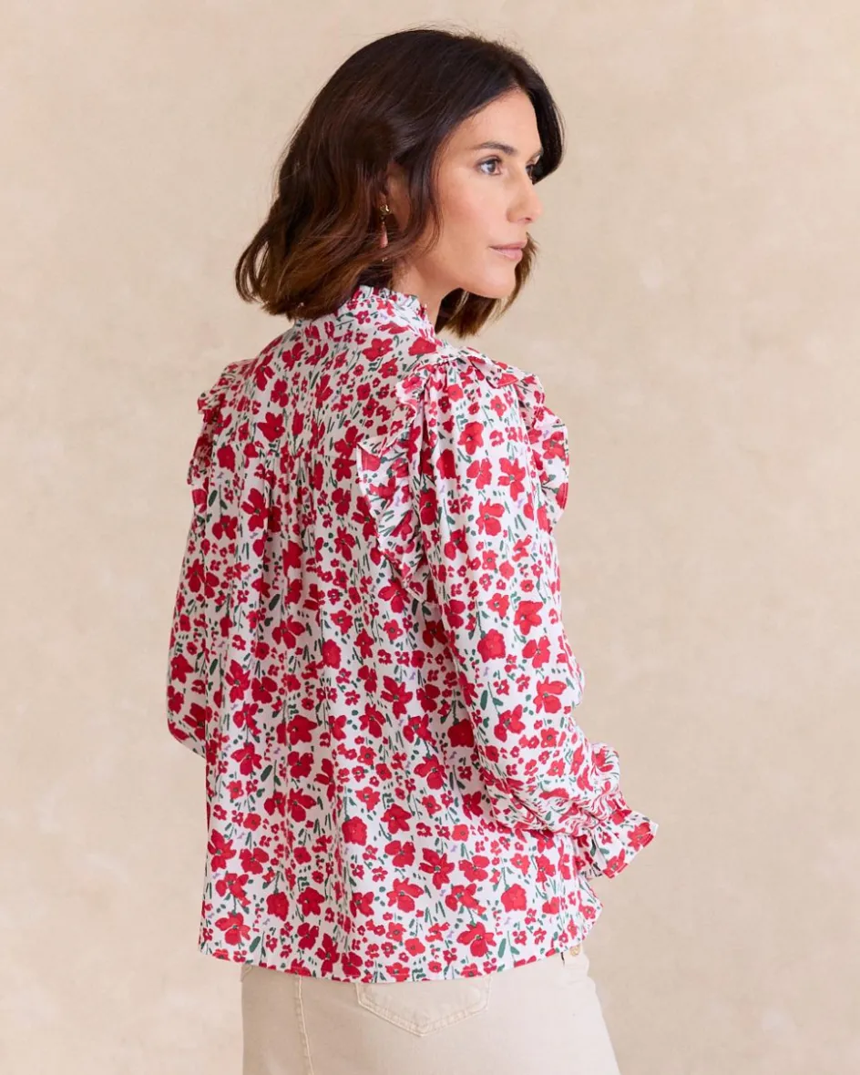 Chemise Flores Cinty-Polin et moi Outlet