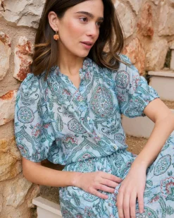 Chemise Lirel imprimer-Polin et moi Hot