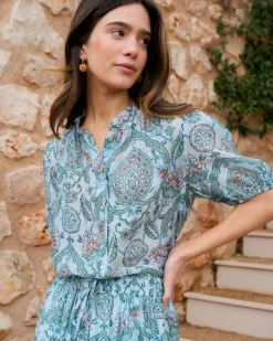 Chemise Lirel imprimer-Polin et moi Hot