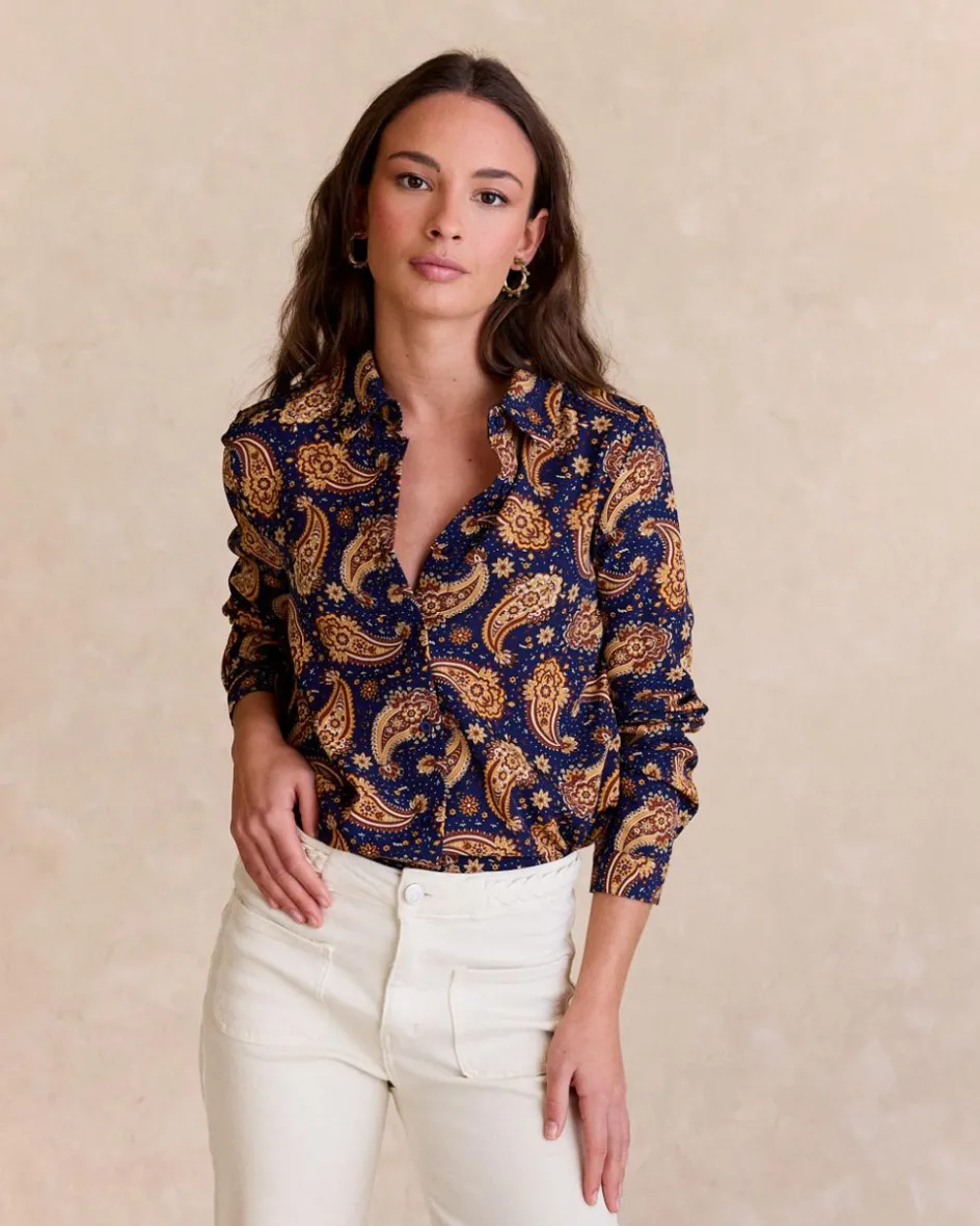 Chemise Paisley Gabri-Polin et moi Discount