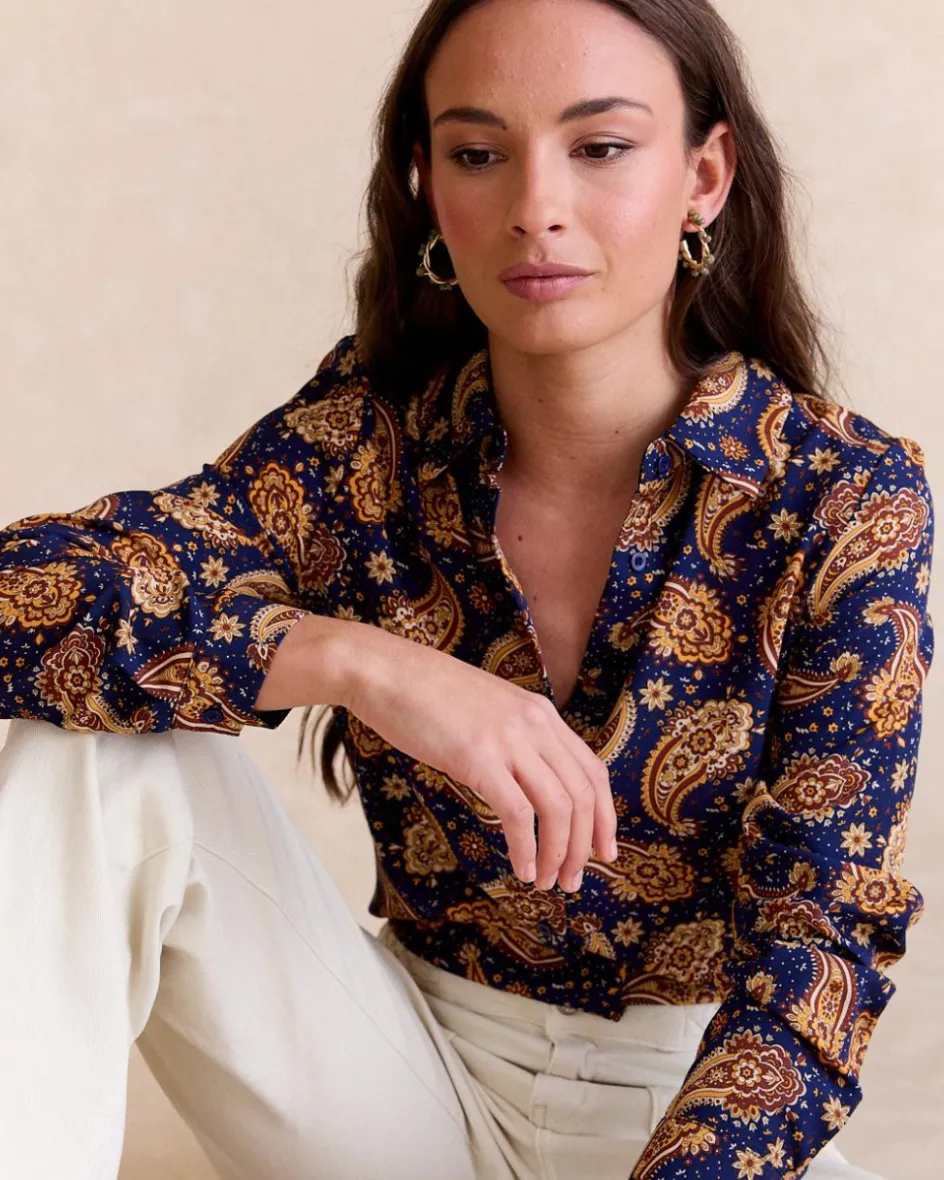 Chemise Paisley Gabri-Polin et moi Discount