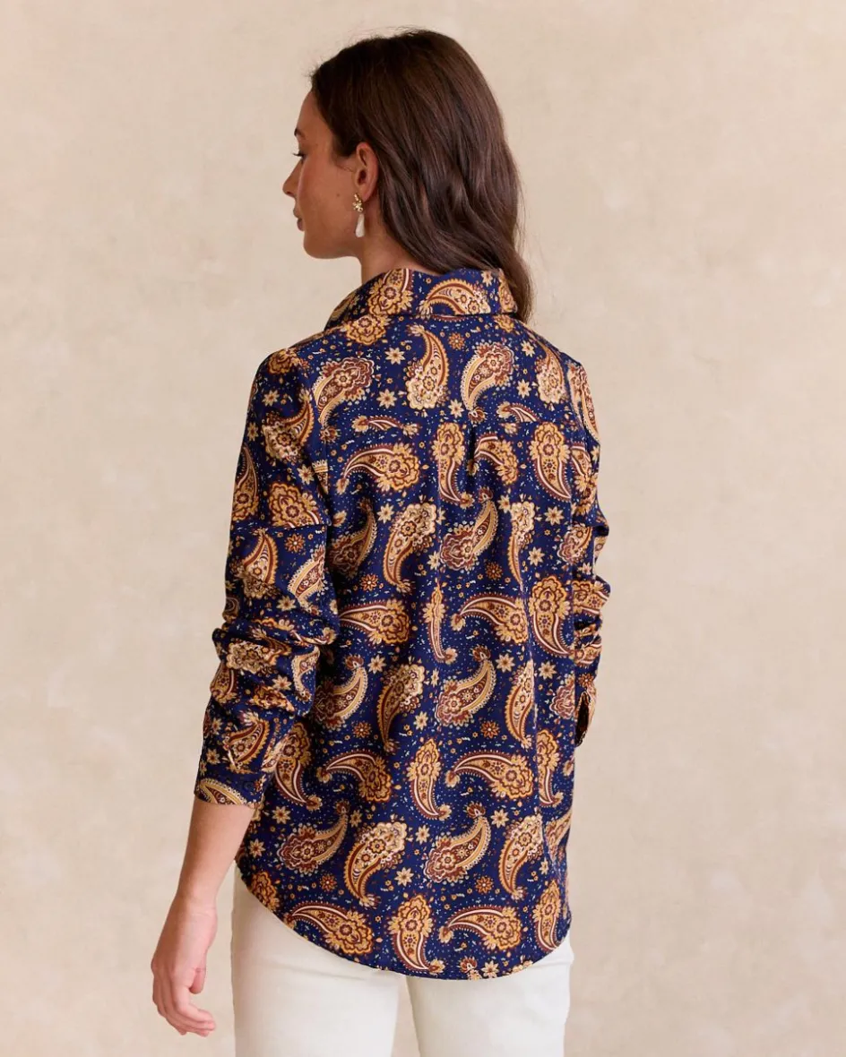 Chemise Paisley Gabri-Polin et moi Discount