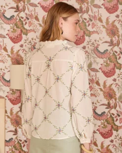 Chemise Perlina Flowers-Polin et moi Outlet