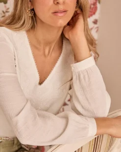 Chemisier à détails Lucille-Polin et moi Clearance